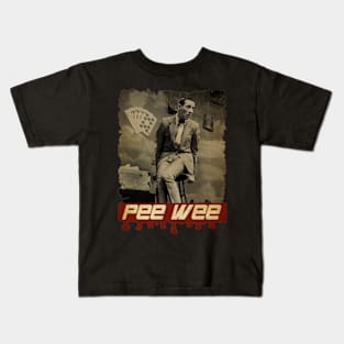 Pee Wee Herman Vintage Kids T-Shirt